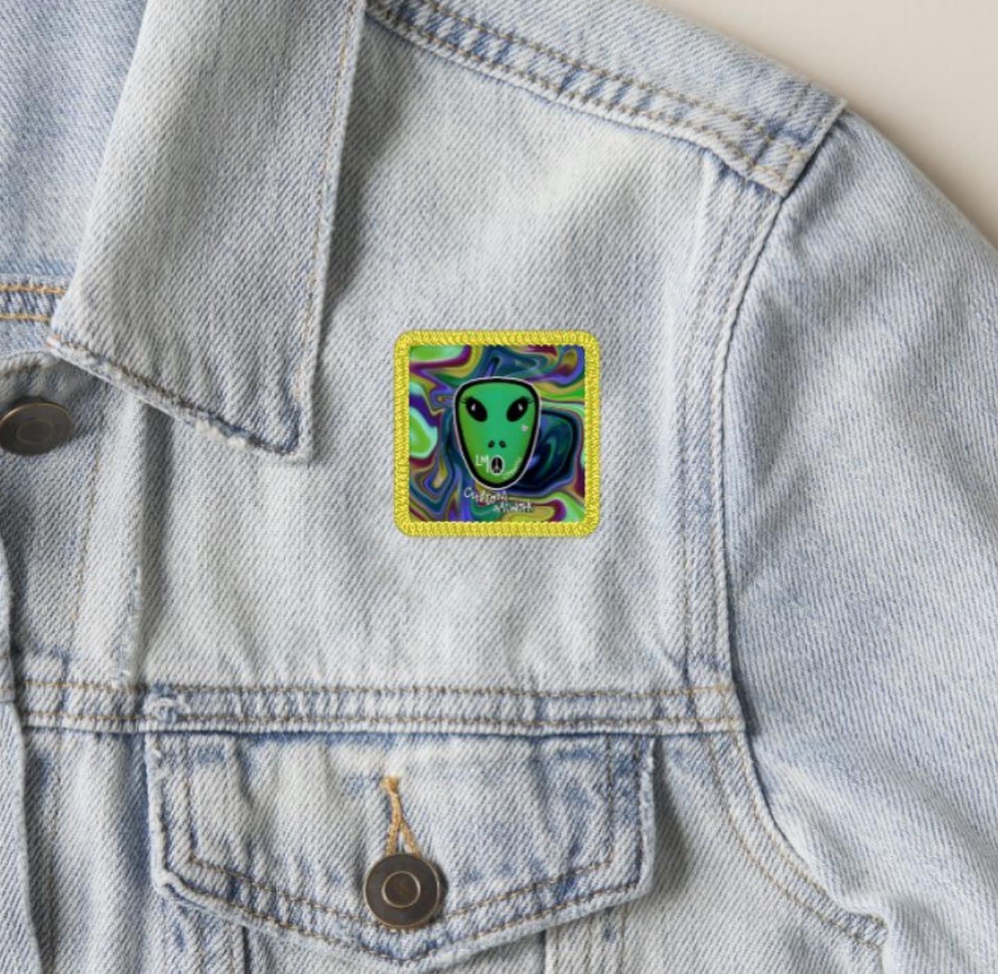 OUT OF THIS WORLD Iron-on Patch