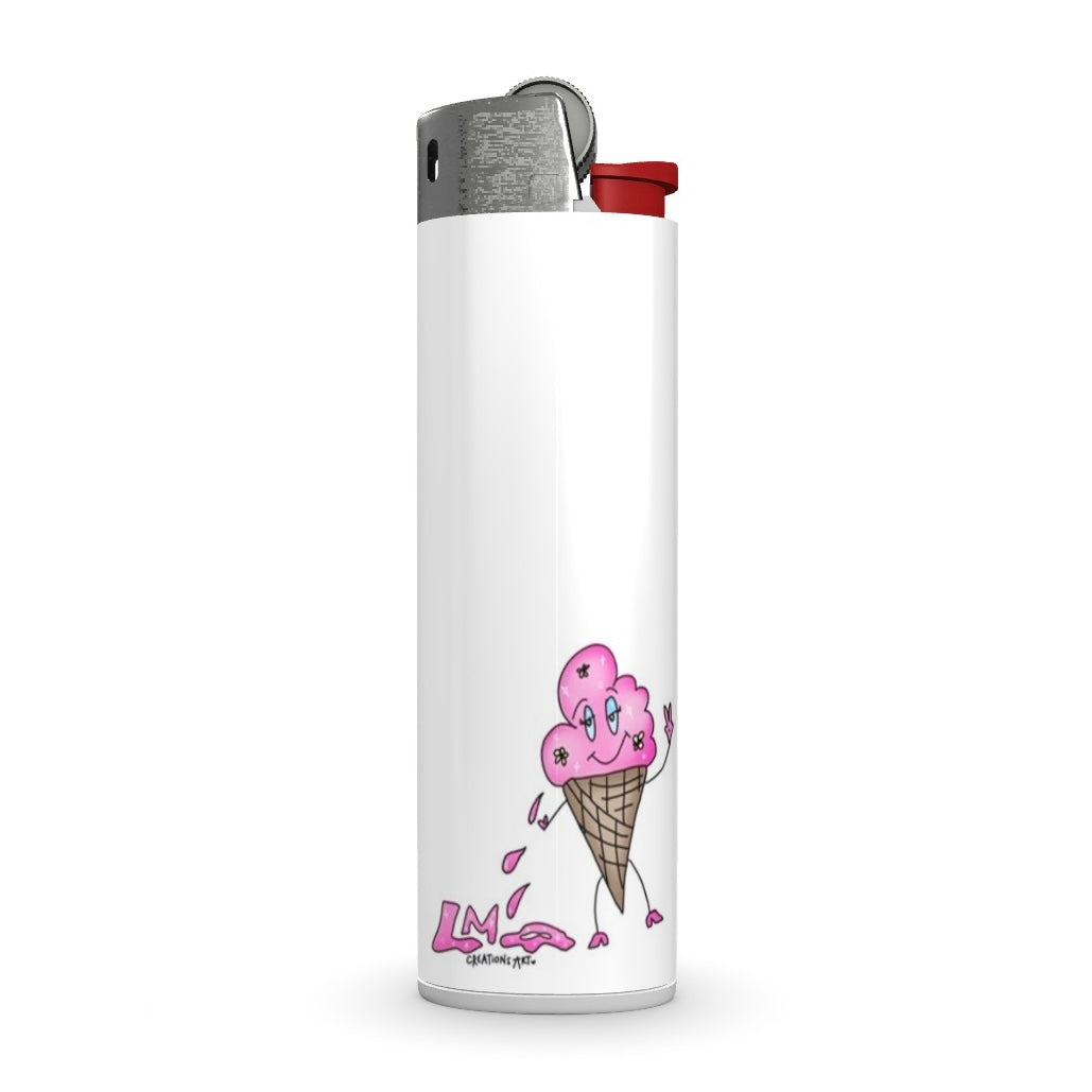 Drippy Ice Cream Bic Lighter