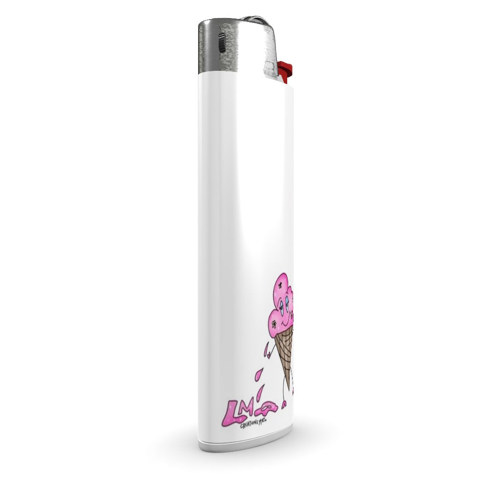 Drippy Ice Cream Bic Lighter