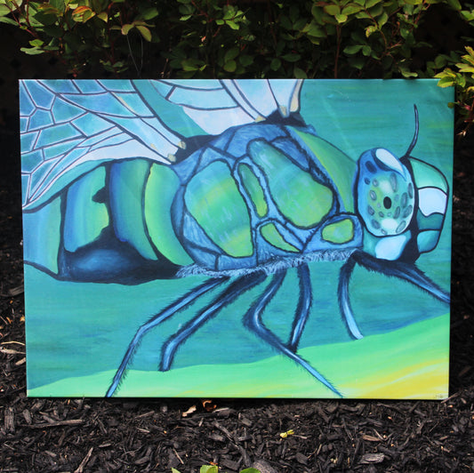 Dragonfly Spirit Canvas Painting Print