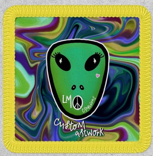 OUT OF THIS WORLD Iron-on Patch